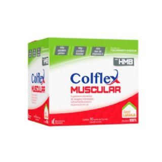 Colflex Muscular caixa com 30 sachs com 12g de p para soluo de uso oral, sabor laranja